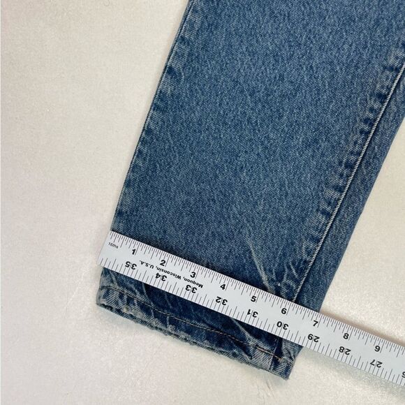 Free People Bren Boyfriend Denim Jeans Women Size 26 Blue Distressed OB1311341 - Picture 9 of 9